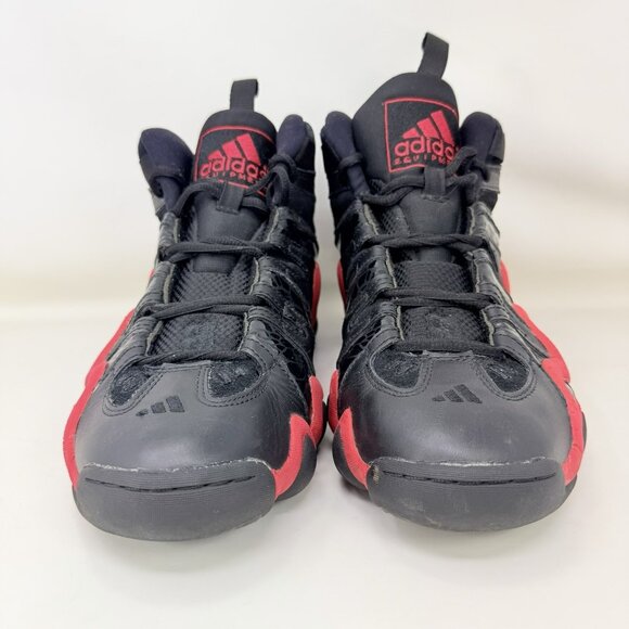 Adidas Crazy 8 Kobe Basketball Shoes Red Black Men’s Size 10.5 - Picture 3 of 7